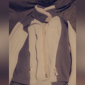 Northface zip up sweatshirt